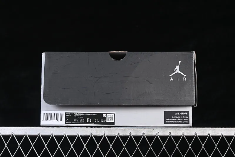 All categories Air Jordan Jordan series basketball shoes Air Jordan 6 PSG x Air Jordan 6 Retro AJ6 Joe 6 Liquid Silver Paris IQ5135-010